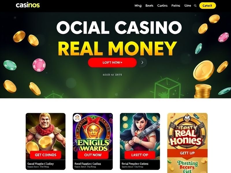 Explore the world of social casinos where you can play for real money with free entry, bonuses, and cash prizes. Find expert guides, top games, and trusted platforms to maximize your wins.